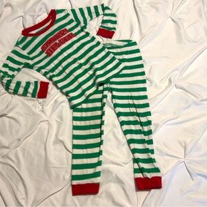Pick any 5 for $15 Green and Red Striped Kids Pajamas